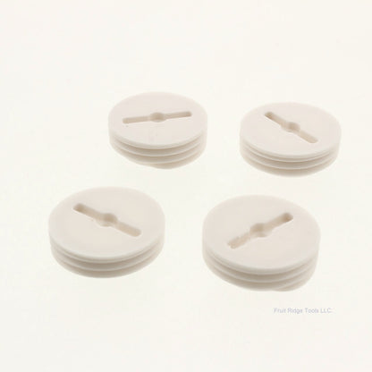 Thomas & Betts Red Dot S603WHE-R White 1/2" NonMetallic Closure Plug Caps 4-Pack