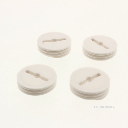 Thomas & Betts Red Dot S603WHE-R White 1/2" NonMetallic Closure Plug Caps 4-Pack