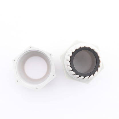 Remke RD29NA-GY Gray 1 Inch Dome Cap Cable Gland Cord Grip For 0.39-.071 No Lock