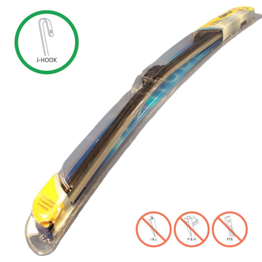 Rain-X 5079282 28" Premium Latitude Windshield Wiper Blade J-Hook Faded Package