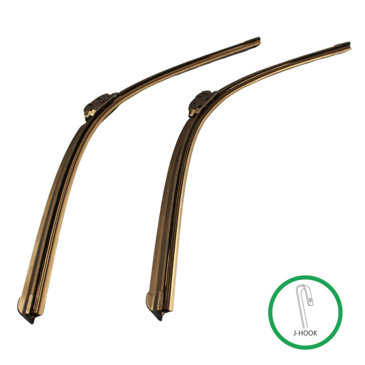 2 Rain-X 5079282 28" Premium Latitude Windshield Wiper Blades J-Hook