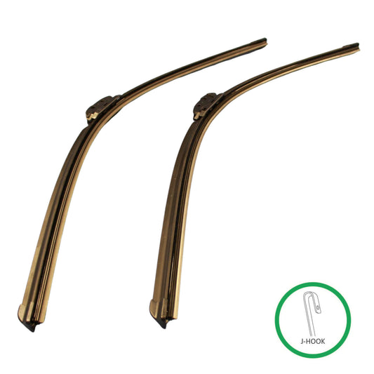 2 Rain-X 5079282 28" Premium Latitude Windshield Wiper Blades J-Hook