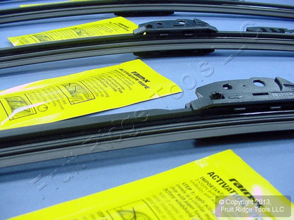 4 Rain-X 17" Windshield Wiper Blades Repel Water-Beading All Weather