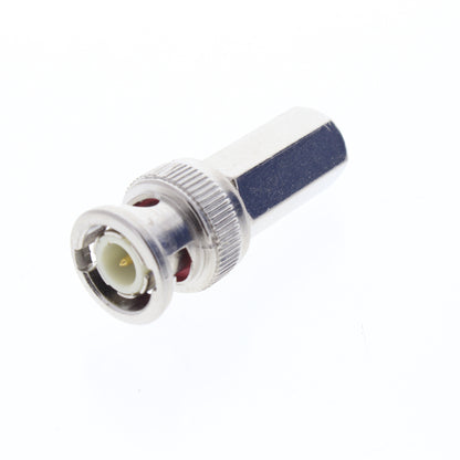 RadioShack 278-104 Silver Solderless UG-88 Male BNC Plug for RG59