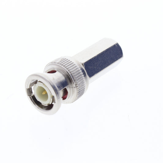 RadioShack 278-104 Silver Solderless UG-88 Male BNC Plug for RG59