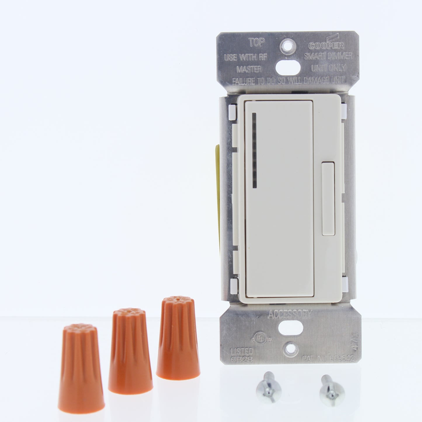 Cooper Aspire RTI RF9542-DLA Lt Almond Z-Wave Accessory Control Device 1P/3Way
