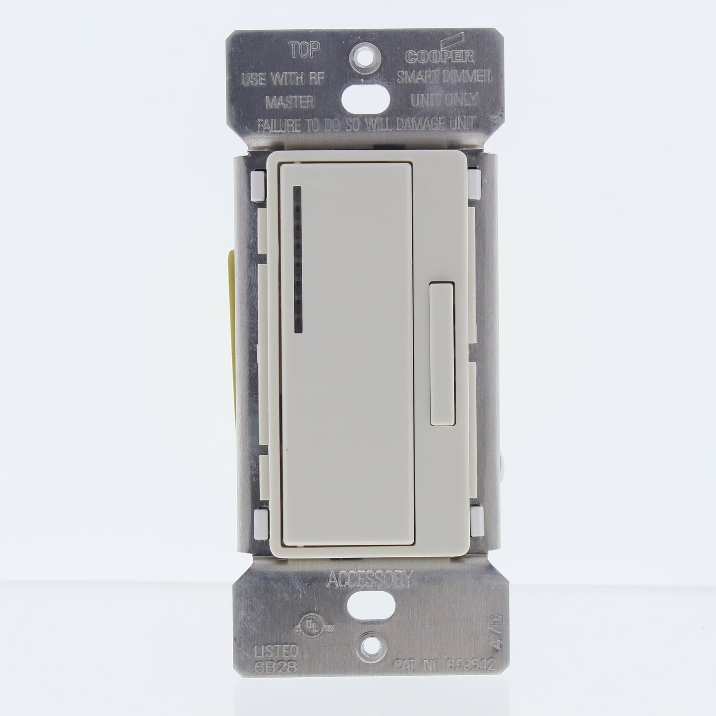 Cooper Aspire RTI RF9542-DLA Lt Almond Z-Wave Accessory Control Device 1P/3Way