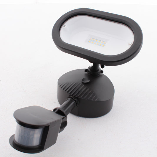 Nuvo 65-092 LED Security Light 4000K Single Head Motion Sensor Bronze Finish