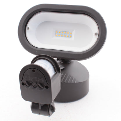Nuvo 65-092 LED Security Light 4000K Single Head Motion Sensor Bronze Finish
