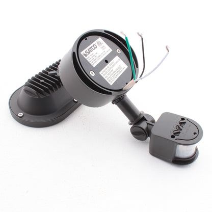 Nuvo 65-092 LED Security Light 4000K Single Head Motion Sensor Bronze Finish