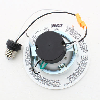 Satco S29465 Transitional LED Downlight in White Finish, 3.47 inches