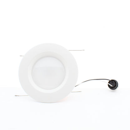 Satco 6" 9W White Recessed Downlight Dimmable 800Im 120V 4000K