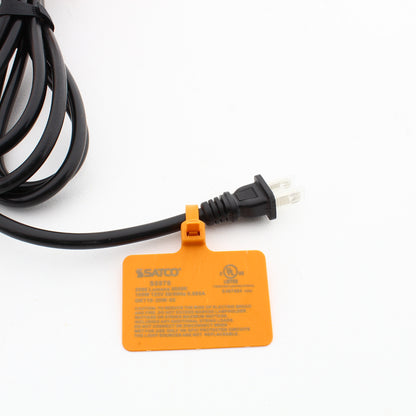 Satco S8976 100 W LED String Light 5000K 5 Interconnected Lamps cord and plug