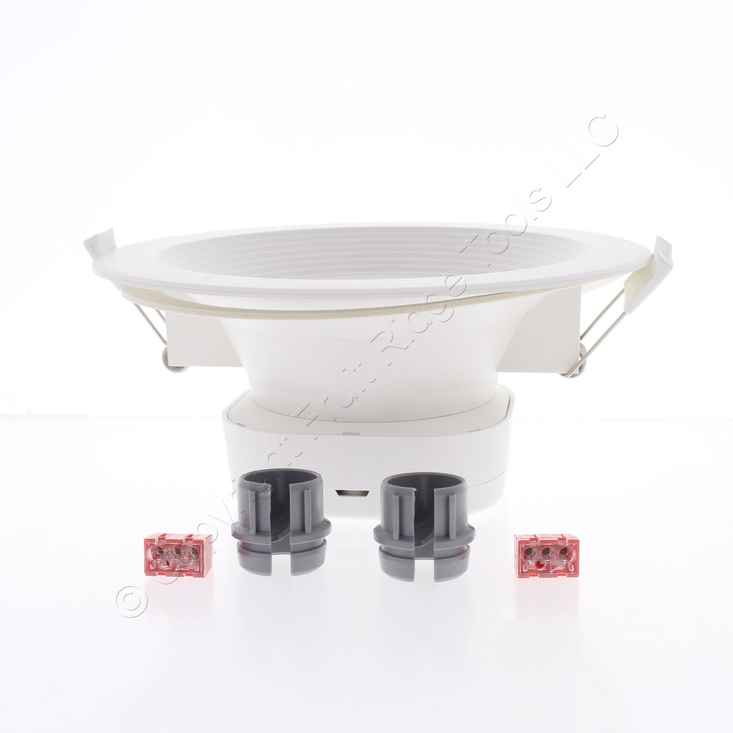 Satco 29027 LED 5"-6" Retrofit 9 Watt Dimmable White Round Downlight 120 Volt
