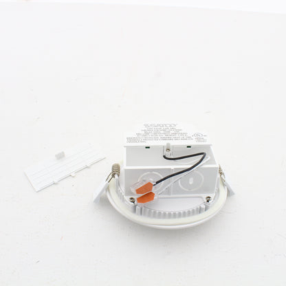 Satco S9056 8.5" Watt Dimmable LED Direct Wire Downlight Edge-lit 3000K 120V