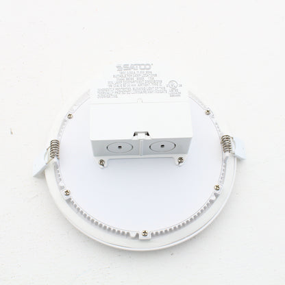 Satco S9062 11.6 W LED Direct Wire Downlight Edge-lit 5-6" 3000K 120V Dimmable