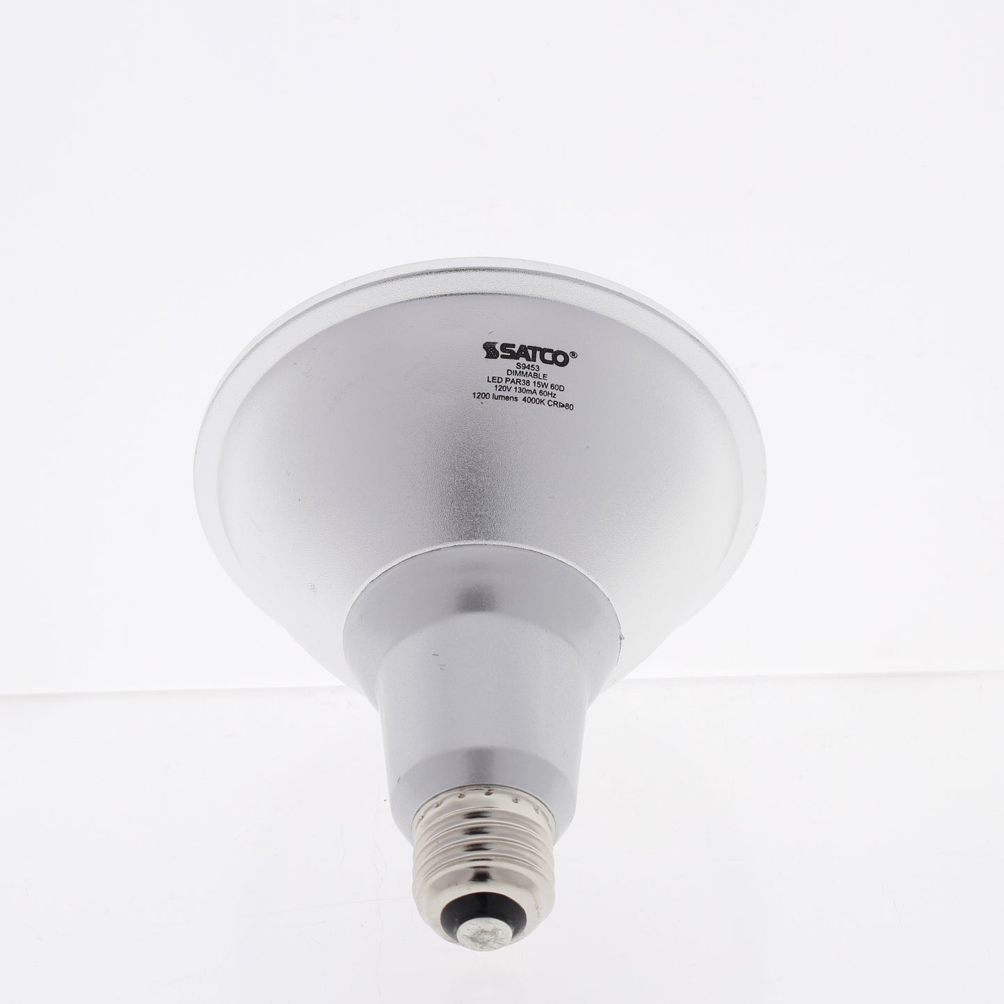 Satco 15W LED PAR 38 Dimmable 4000K Cool White 90W Replacement S9453