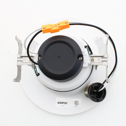 Satco LED 12W Downlight Retrofit 90' Beam Dimmable 3000K 65W S9473