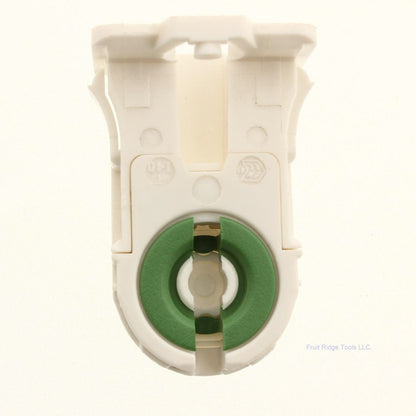 Stucchi 1254-9-HS Non-Shunted Fluorescent Lamp Holder Rotary Lock T8 T12 w/ Post