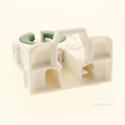 Stucchi 1254-9-HS Non-Shunted Fluorescent Lamp Holder Rotary Lock T8 T12 w/ Post