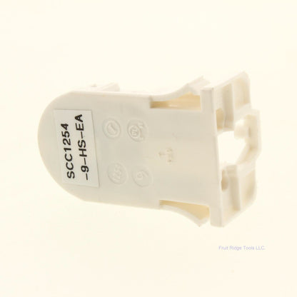 Stucchi 1254-9-HS Non-Shunted Fluorescent Lamp Holder Rotary Lock T8 T12 w/ Post