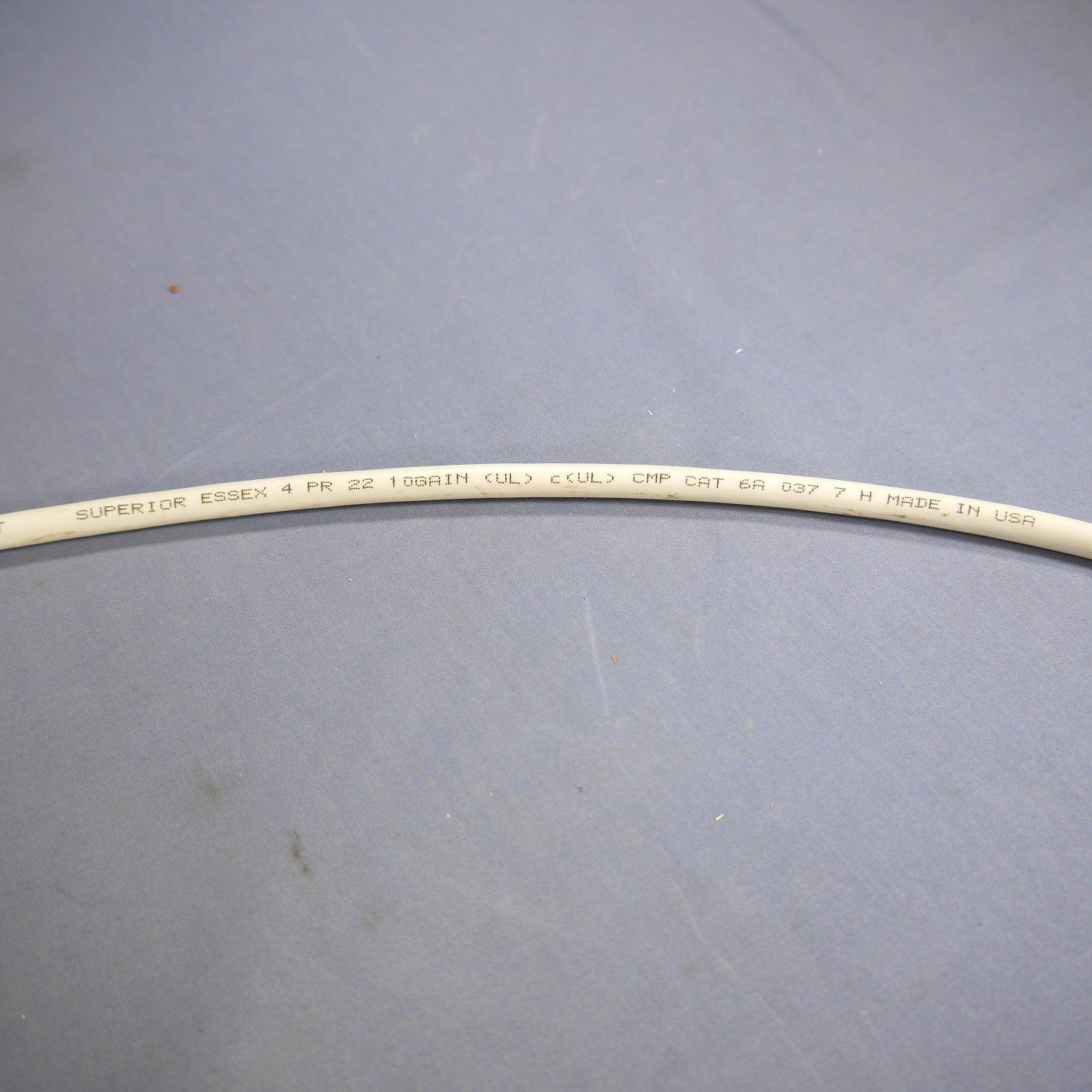 146-Foot Superior Essex White 10Gain Category 6A CMP Riser-Rated Cable 6A-272-4B