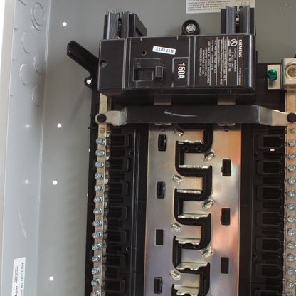 Siemens Main Breaker Load Center S3060B1150A 30-Space 150A Low Volt Aluminum Bus