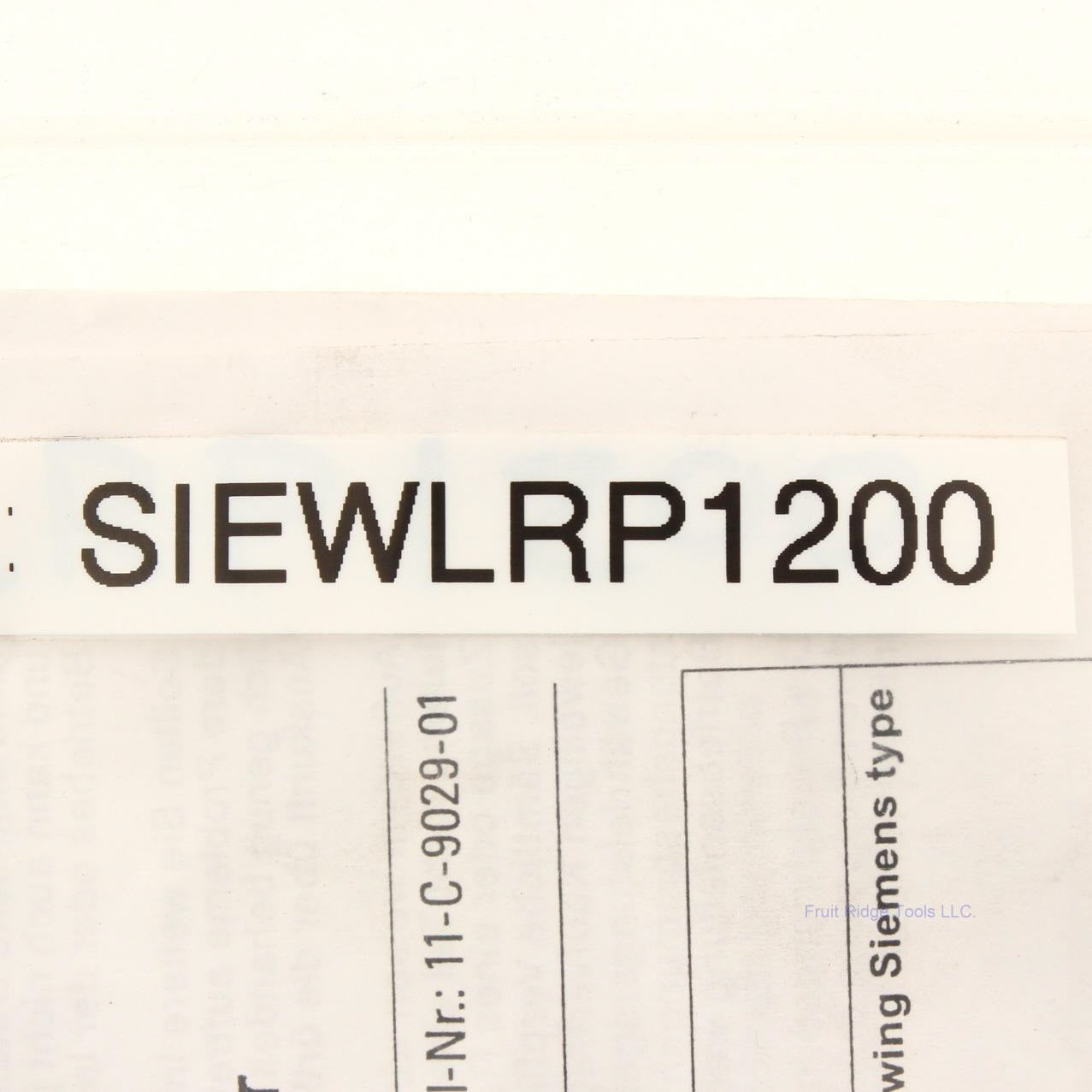 Siemens Circuit Breaker Trip Unit WL Rating Plug 1200 Amp