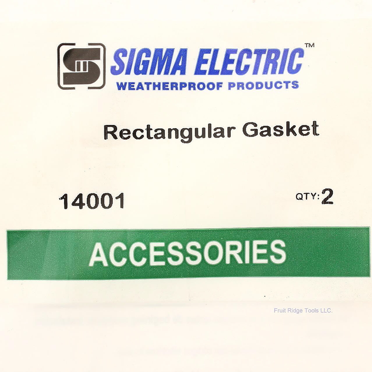 Sigma Electric 14001 Black 1-Gang Toggle Switch Outlet Gaskets Weatherproof 2pcs