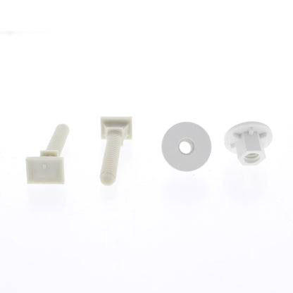 Pair Sioux Plumb Perfect Nylon Closet Bolts 2-1/2" Corrosion Proof 425-PB