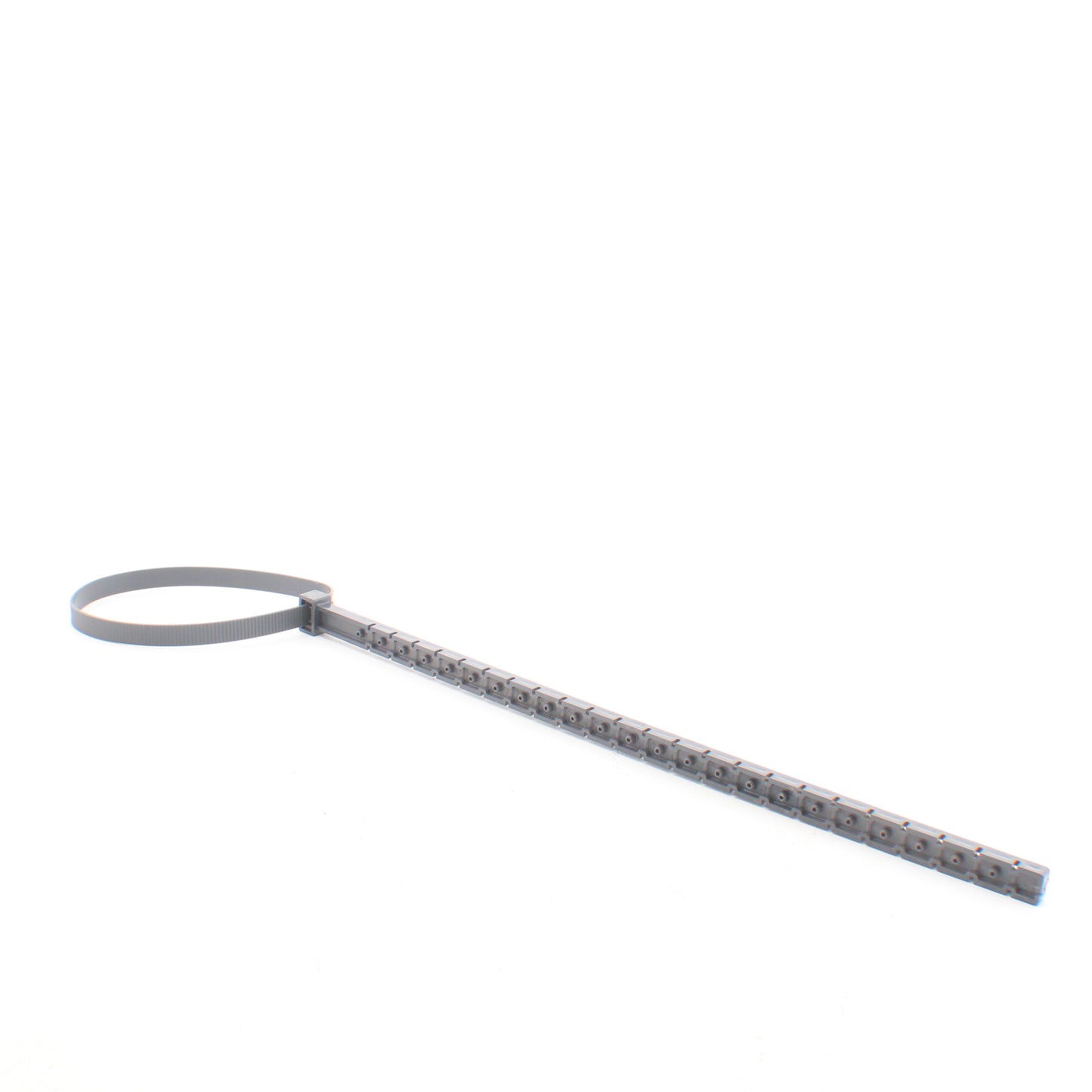 Sioux Chief #553 Gray 26" Large Zip-Stick Hanger 23-Hole 1" Spacing w/ 6" Strap