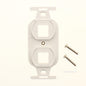 SignaMax 106A-2-WH 2-Port 106 Type Keystone