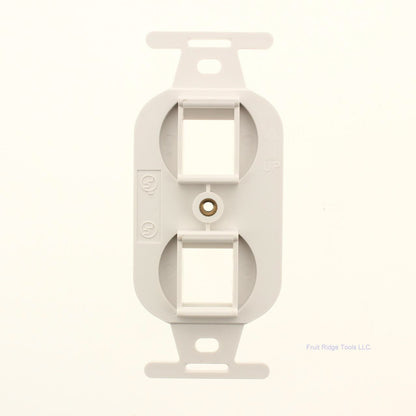 SignaMax 106A-2-WH 2-Port 106 Type Keystone