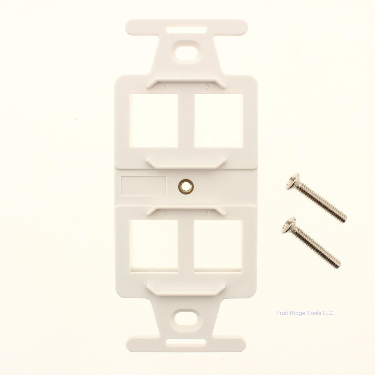 SignaMax 4-Port 106 Type Keystone 106A-4-WH