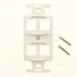 SignaMax 4-Port 106 Type Keystone 106A-4-WH