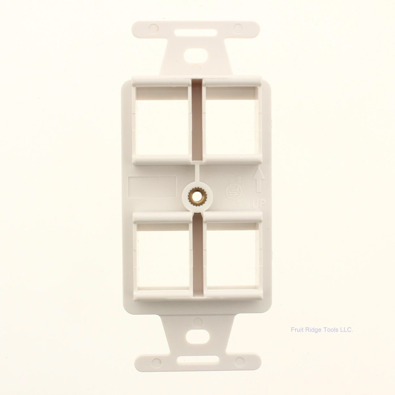 SignaMax 4-Port 106 Type Keystone 106A-4-WH
