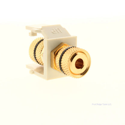 Signamax CMK-BA Black 3-Way Binding Post Module Light Ivory