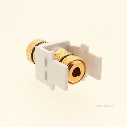 Signamax CMK-BA-WH Black 3-WAy Binding Post Module White