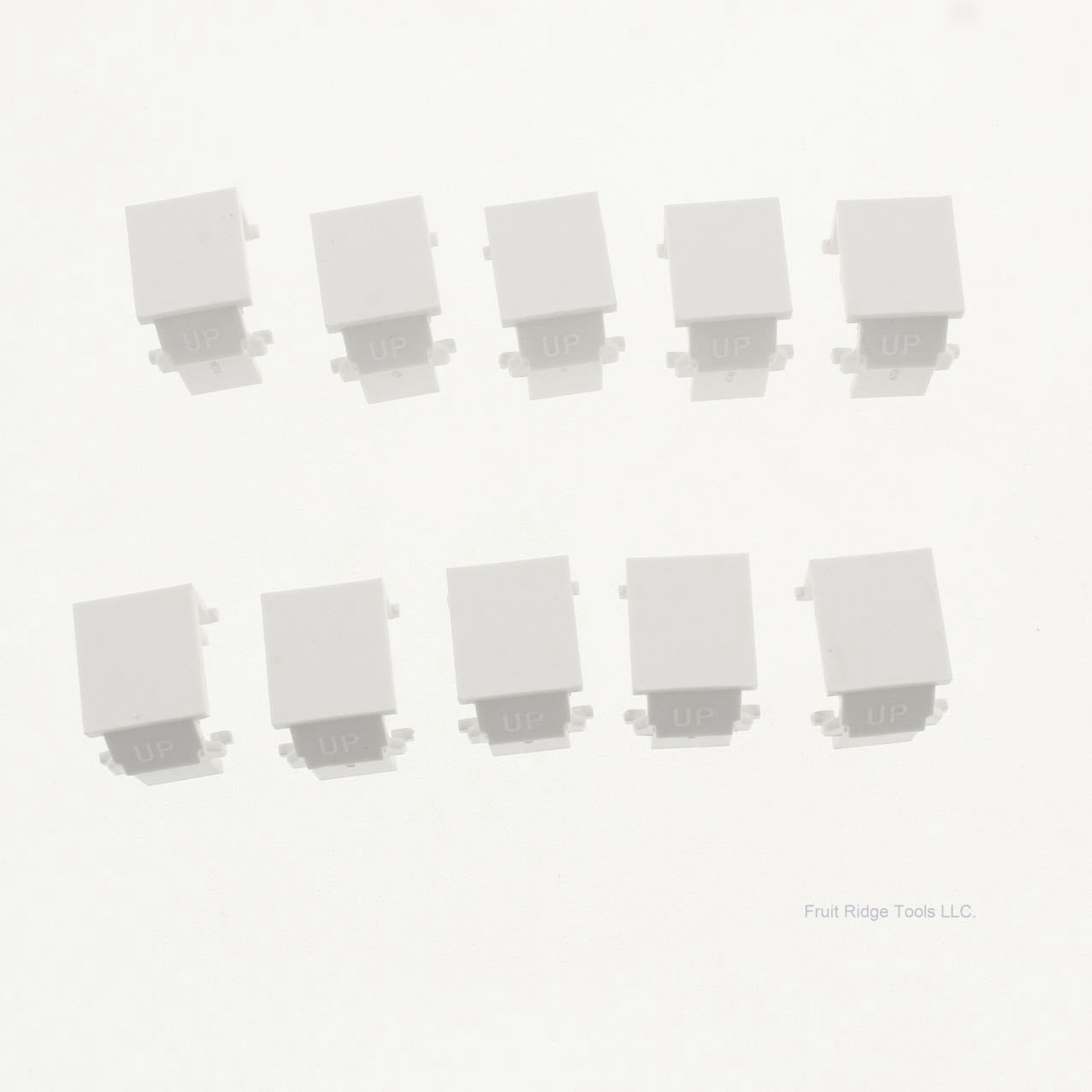 10 Pack SignaMax White Blank Module Inserts CMK-BL-WH