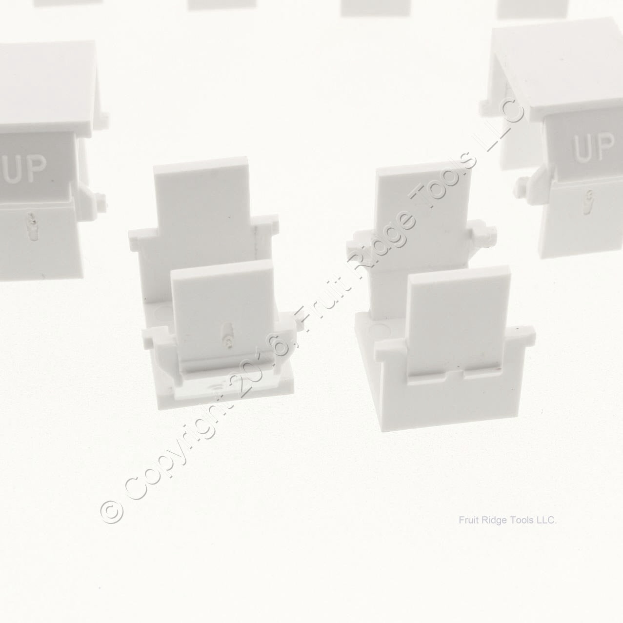 10 Pack SignaMax White Blank Module Inserts CMK-BL-WH