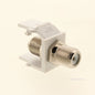 F-Type Module White Coaxial Connector Pack Of 1 BY SIGMA MAX CMK-F-WH