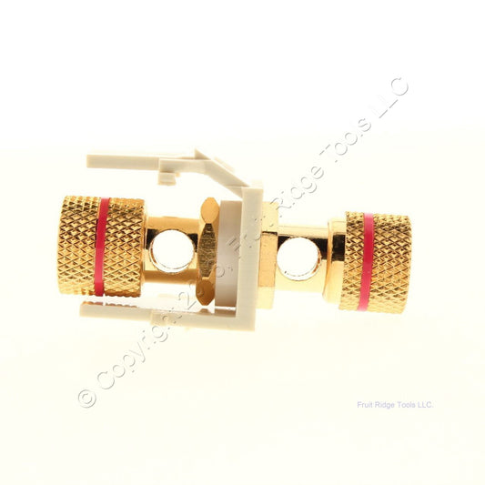 Signamax CMK-RA Red 3-Way Binding Post Module Light Ivory