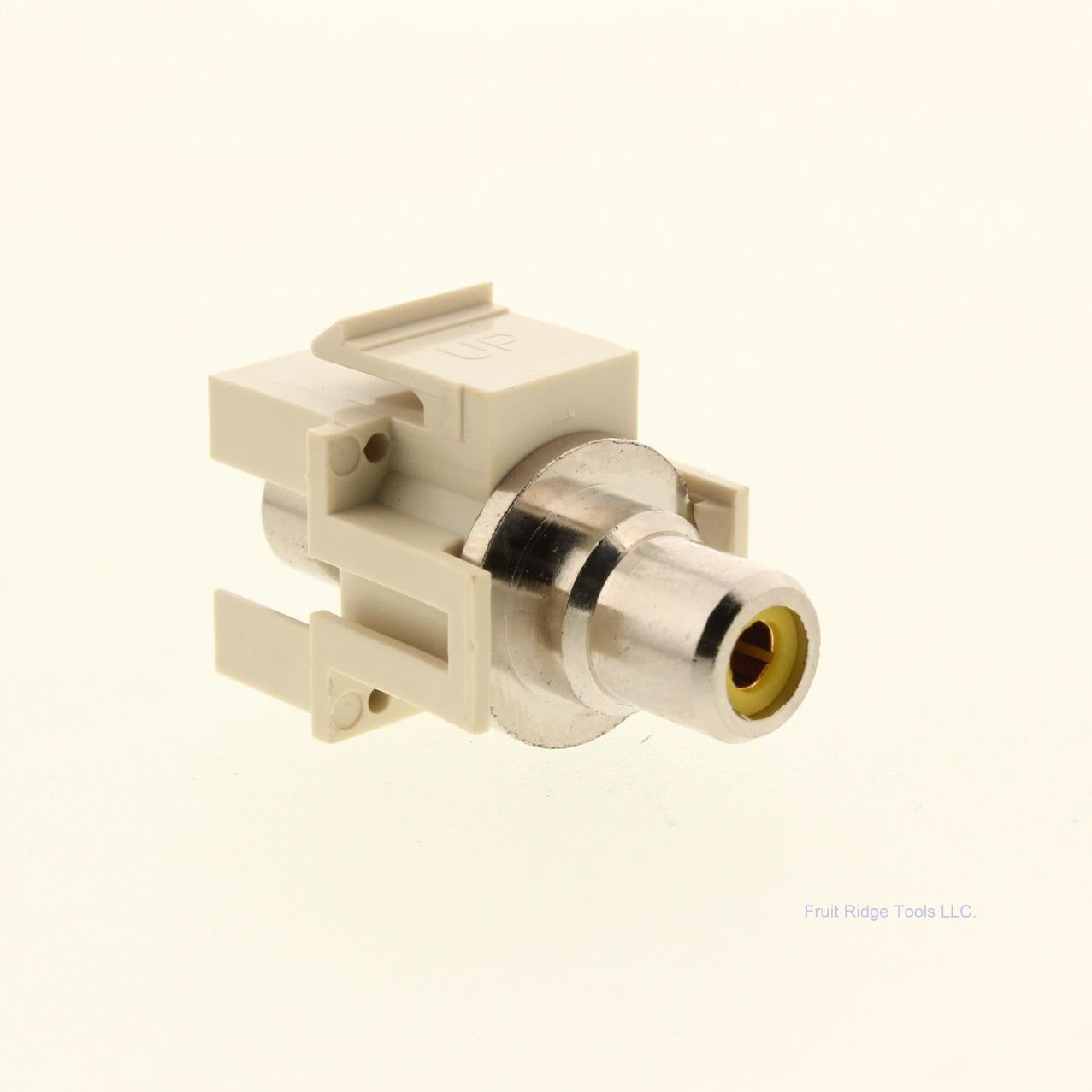 10 SignaMax Light Ivory RCA Yellow Feed-Thru Modules CMK-RCAY