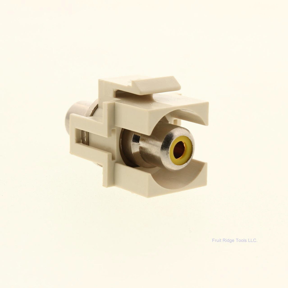 SignaMax Light Ivory RCA Yellow Feed-Thru Module CMK-RCAY