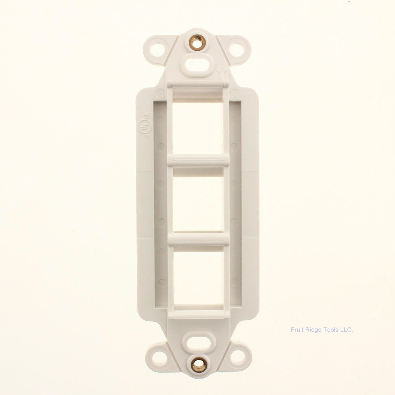SUTTLE DA-3-WH 3-Port Decora Style Keystone