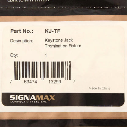 Signamax KJ-TF Keystone Jack Tremination Fixture