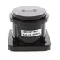 Black Molded Panel Mount Snap Back Cover Protective Cap