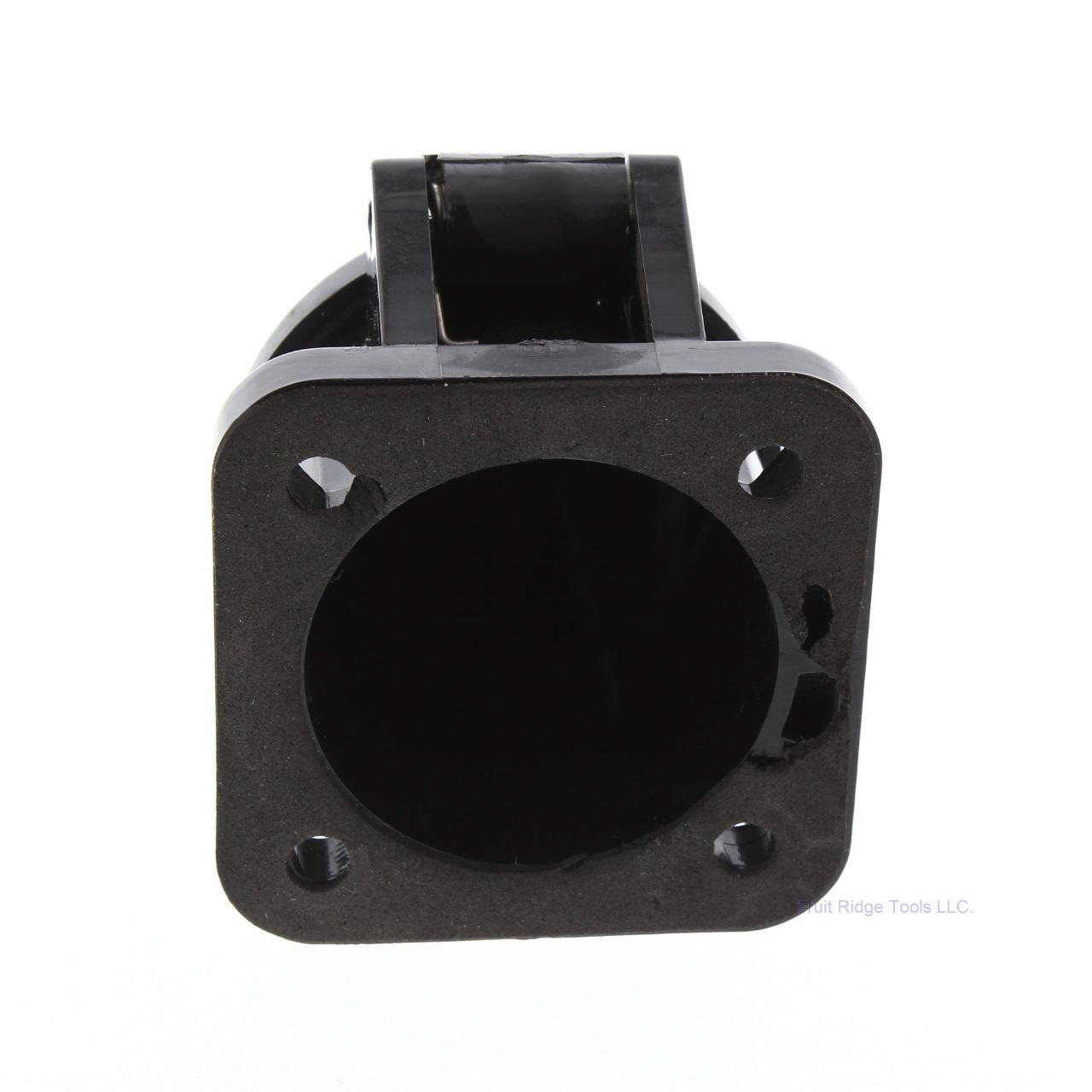 Black Molded Panel Mount Snap Back Cover Protective Cap