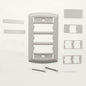 Suttle White 1-Gang Face Plate Adapter Custom Plate with ID Window S-STAR5501-85