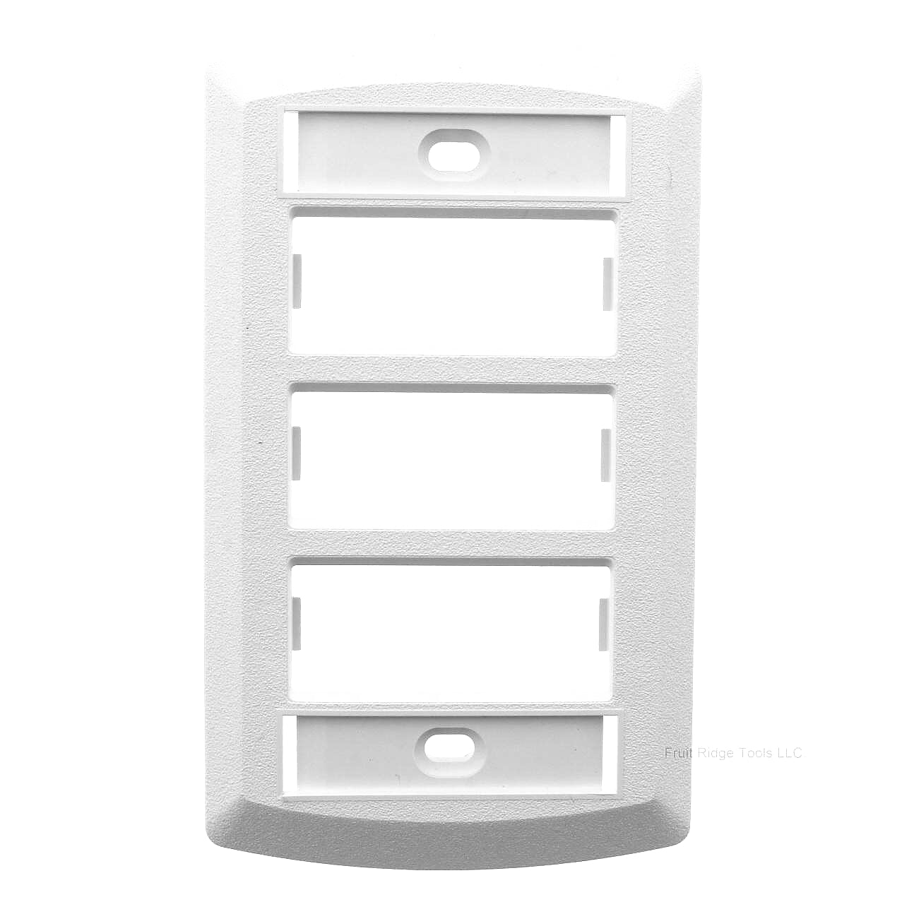 Suttle White 1-Gang Face Plate Adapter Custom Plate with ID Window S-STAR5501-85